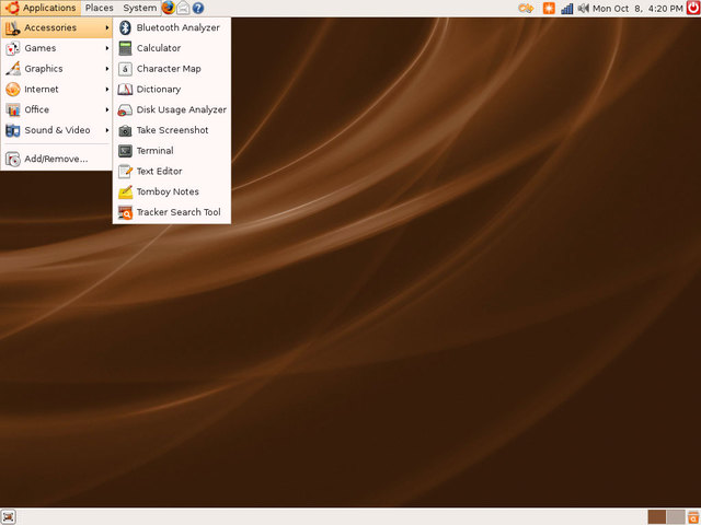 UBUNTU 7.10-GUTSY GIBBON