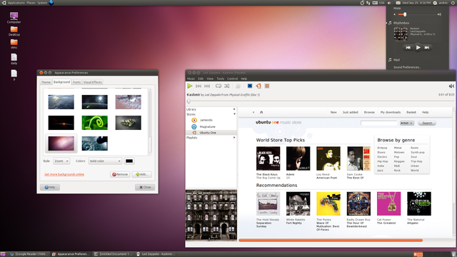 Ubuntu 10.10 (nombre clave Maverick Meerkat - Suricato Inconformista)