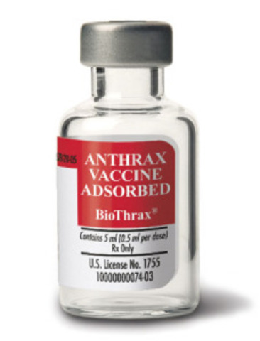 Vaccine for Anthrax