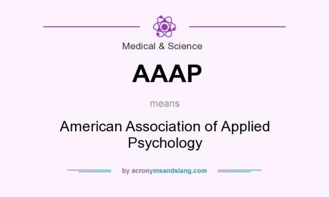 American Association for Applied Psychology (AAAP).