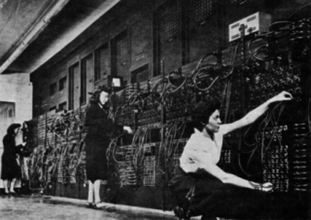 ENIAC Mainframe computer was created