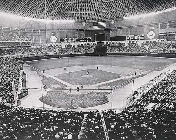 Astrodome Opening Baseball Game
