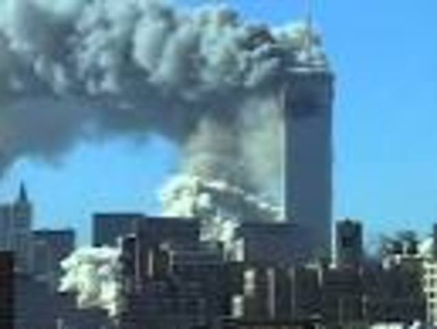 The attack on the twin towers