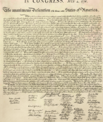 Declaration of Independence