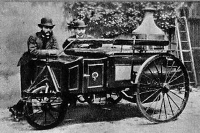 First Steam Powered Car
