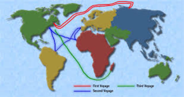 The voyages of Cartier