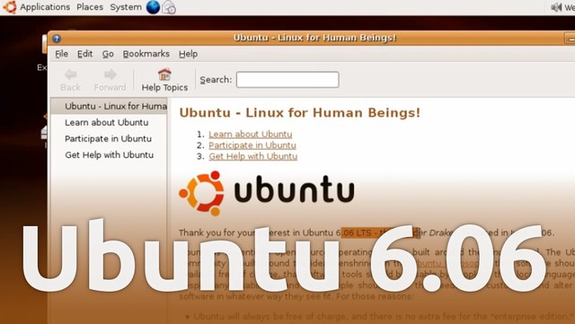UBUNTU 6.06 LTS