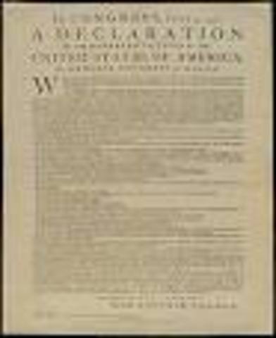 Declaration of Independance