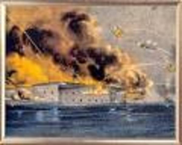The Attack on Fort Sumter