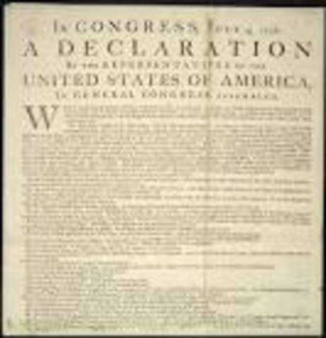 The Declaration of Independence