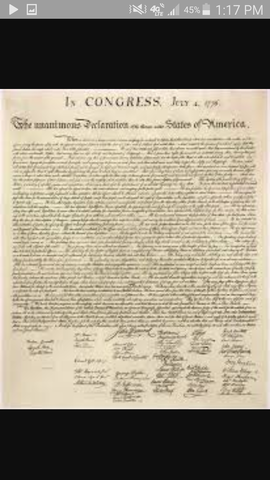 Declaration Of Independence