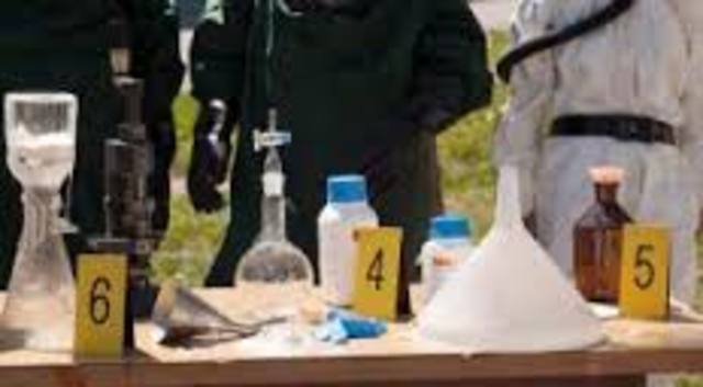 Chemical testing utilized