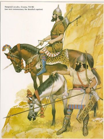 2000 A.C. Los asirios domestican caballos