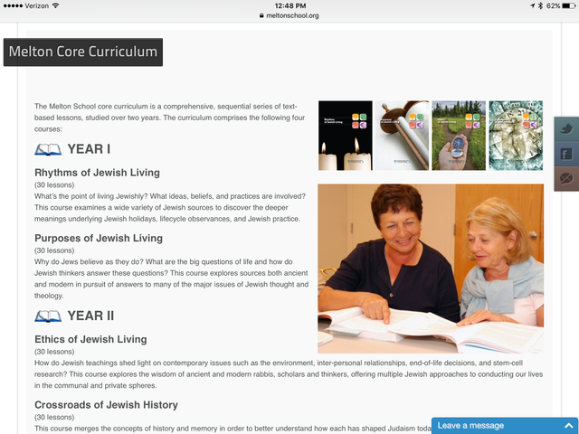 Florence Melton Adult Mini-School