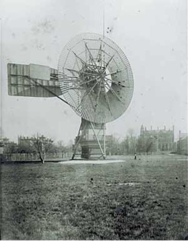 Americas First Wind Turbine