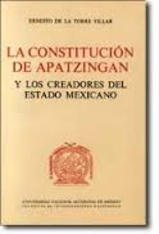 1814-1821 "Constitución de Apatzingan"