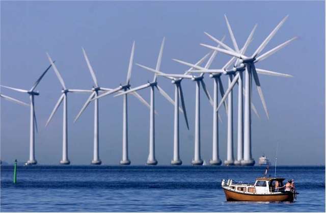 Energy using windmills