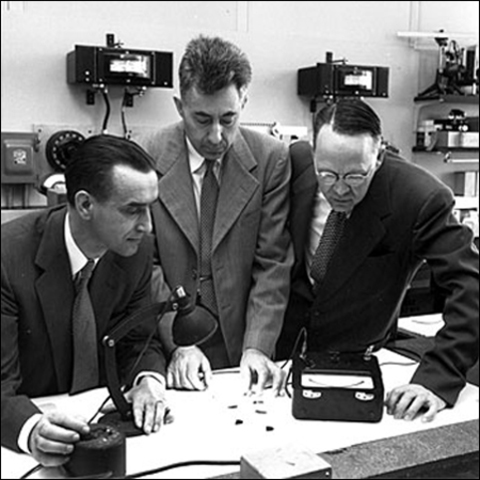 First silicon solar cell invented