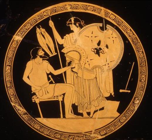 Thetis asks Hephaistos for Armor