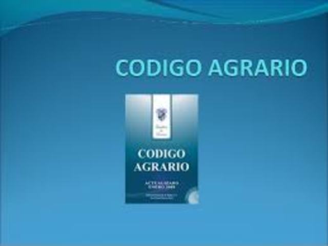 Primer Código Agrario de 1934