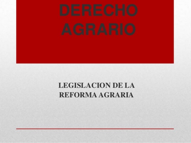 Código Agrario de 1942