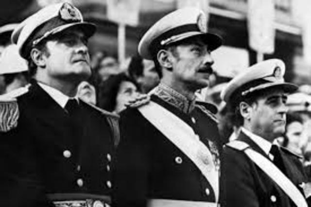 Golpe Militar en Argentina.