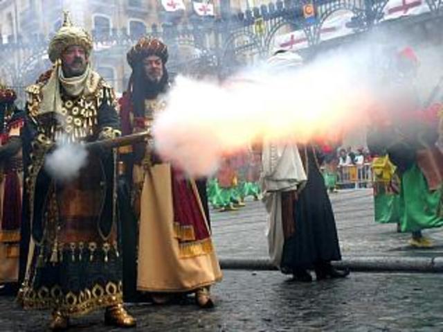 Utilización de la polvora para armas de fuego