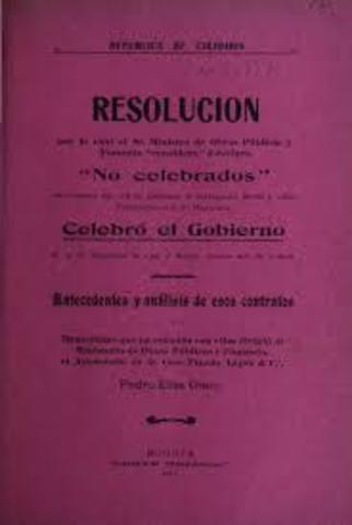Primera ley de vías de comunicación para regular su construcción y mantenimiento.