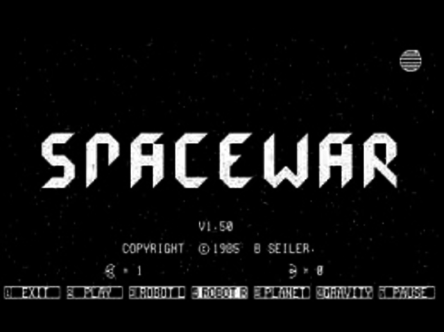 1° Juego para Computadoras (Spacewar)