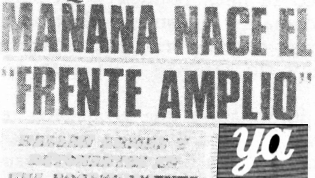 Nace en Uruguay el Frente Amplio