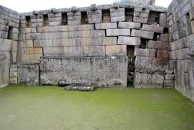 CONSTRUCCIÓN DE MACHU PUCCHU