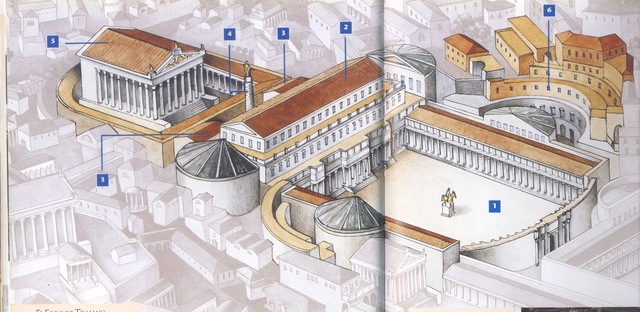 112 d.C foro de Trejano