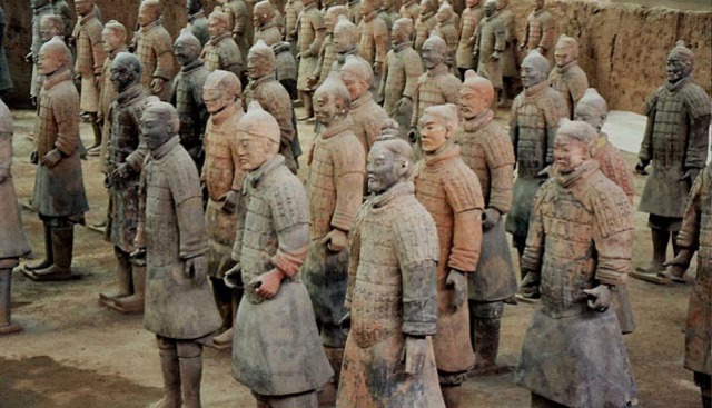 Descubrimiento de los Guerreros de terracota en Xian (China)