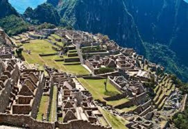 construcción de machupichu.