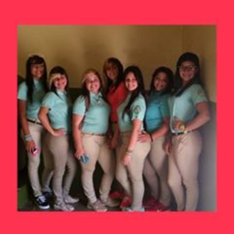 My first day in fourth year.