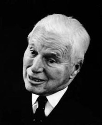 Fallece el comediante Charles Chaplin