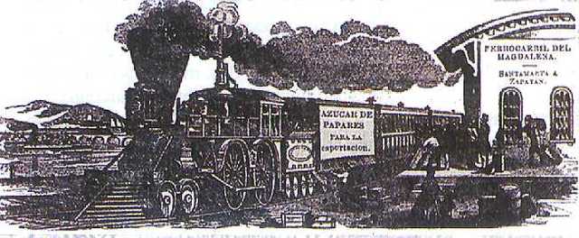 1855 Primer ferrocarril