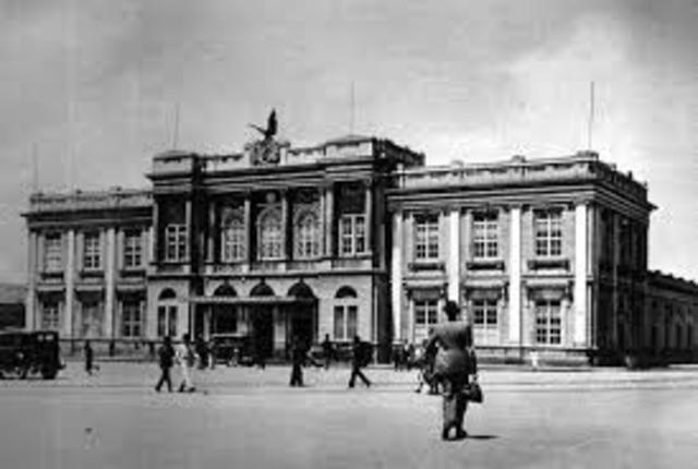 1889 Inauguracion ferrocarril de la Sabana