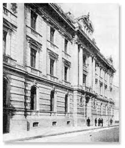 Nacimiento ministerio de obras públicas.