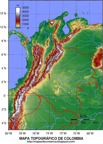 Llegada de Agustin Codazzi topografia
