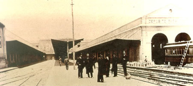 Primer Ferrocarril - Ferrocarriles 1855