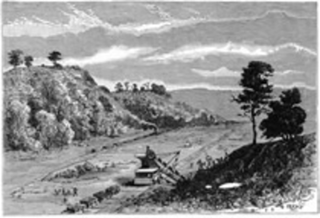 Construcción Ferrocarril - Ferrocarriles 1852