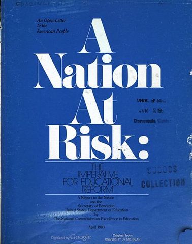 "A Nation at Risk"