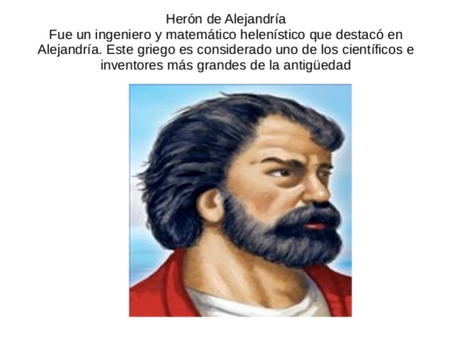 Heron de Alejandria siglo I