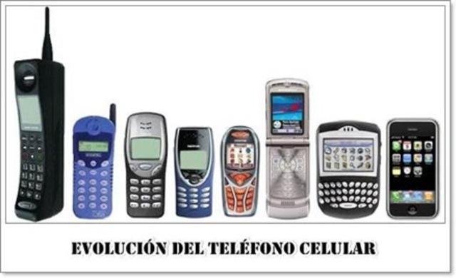 Evolucion del telefono movil.