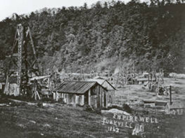First Oil Well