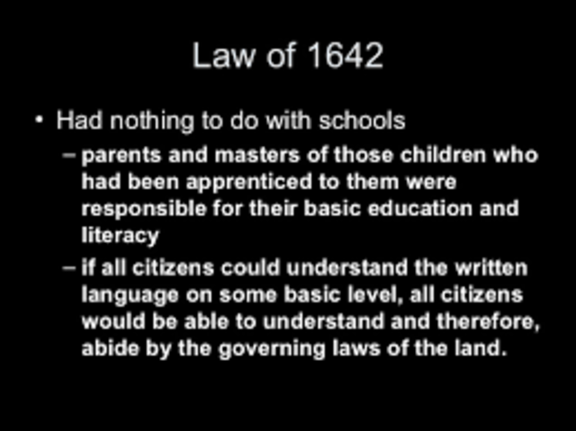 Massachusetts Education laws