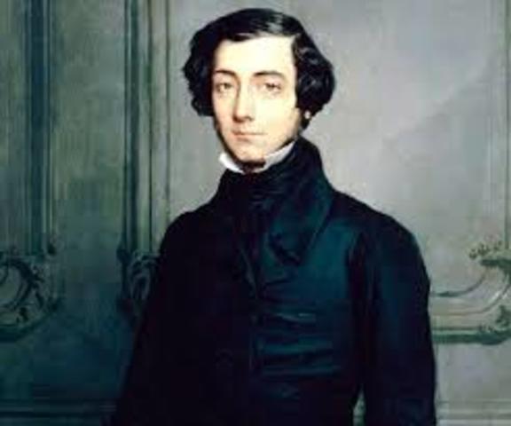 Alex de Tocqueville.