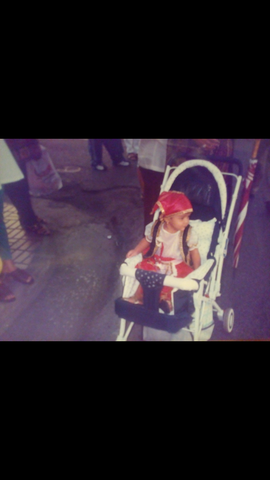 My first parade of king