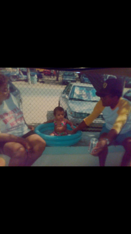 First visit to the beach